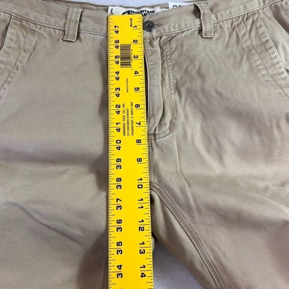 Mountain Khakis Jean Men 38x30 (36x29) Tan Teton Twill Relaxed Fit Gusseted Pant - Picture 7 of 13
